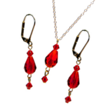 Set placat cu aur cu cristale Swarovski